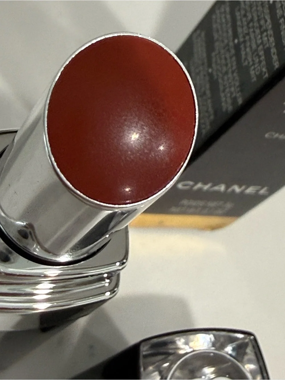 NIB CHANEL Rouge Coco Bloom Lipstick in Shade 110, Chance. Rare find!